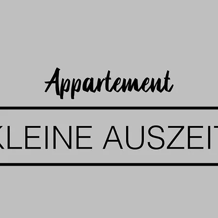 Kleine Auszeit
